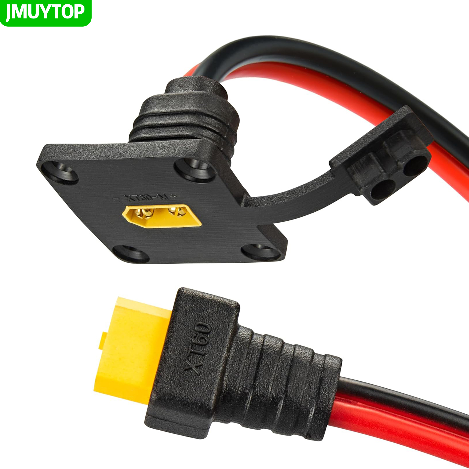 JMUYTOP 3FT 12AWG XT60 Panel M - Drone Battery Connector のレビューと価格