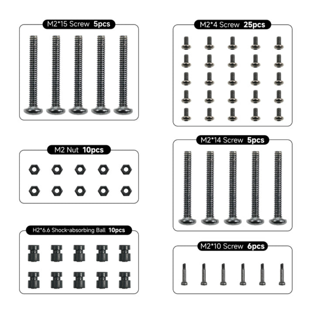 BETAFPV Drone Screw Pack Compa - Drone Battery Bag のレビューと価格