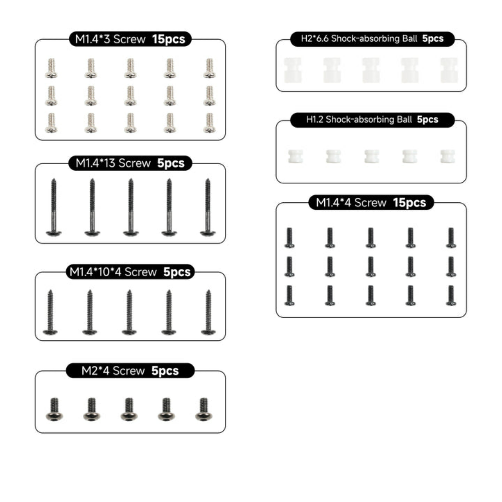 BETAFPV Drone Screw Pack Compa - Drone Battery Bag のレビューと価格