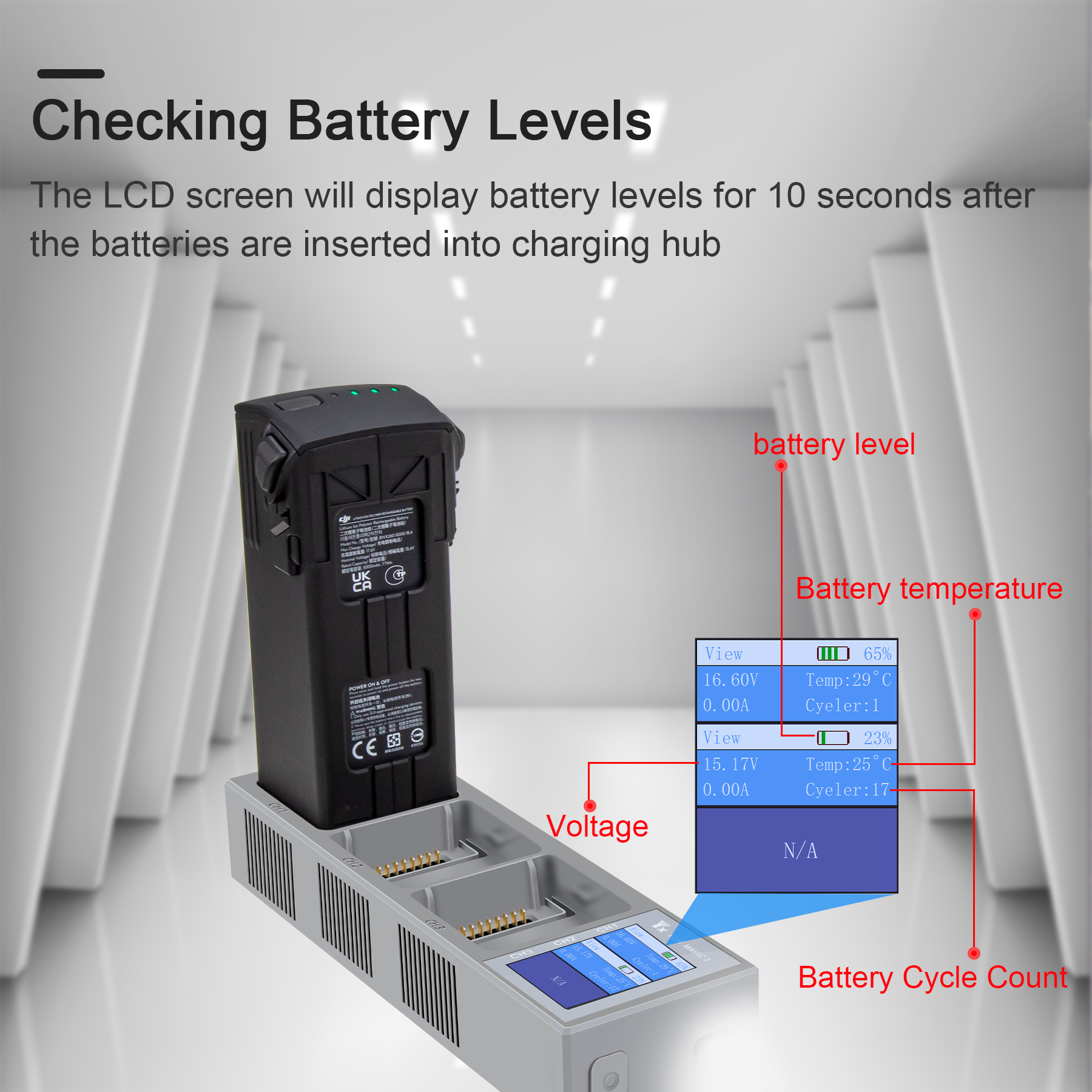3 IN 1 Battery Charger for DJI - Drone Battery Parallel Board のレビューと価格
