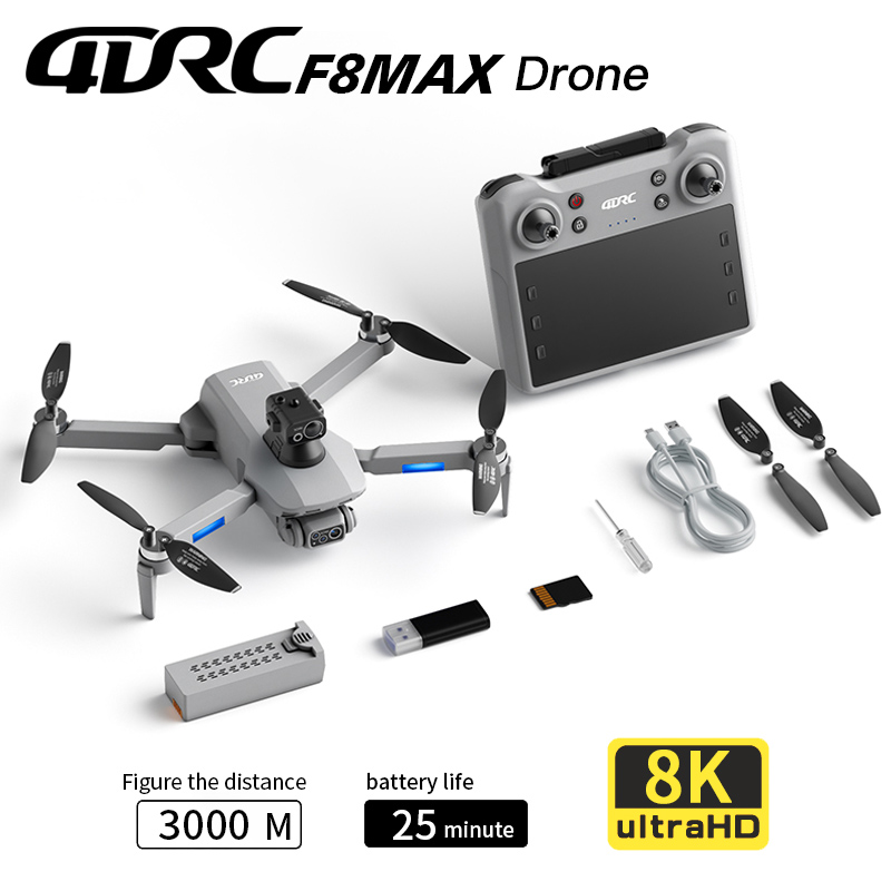 F8 MAX GPS Drone Professional  - Drone Battery Case のレビューと価格