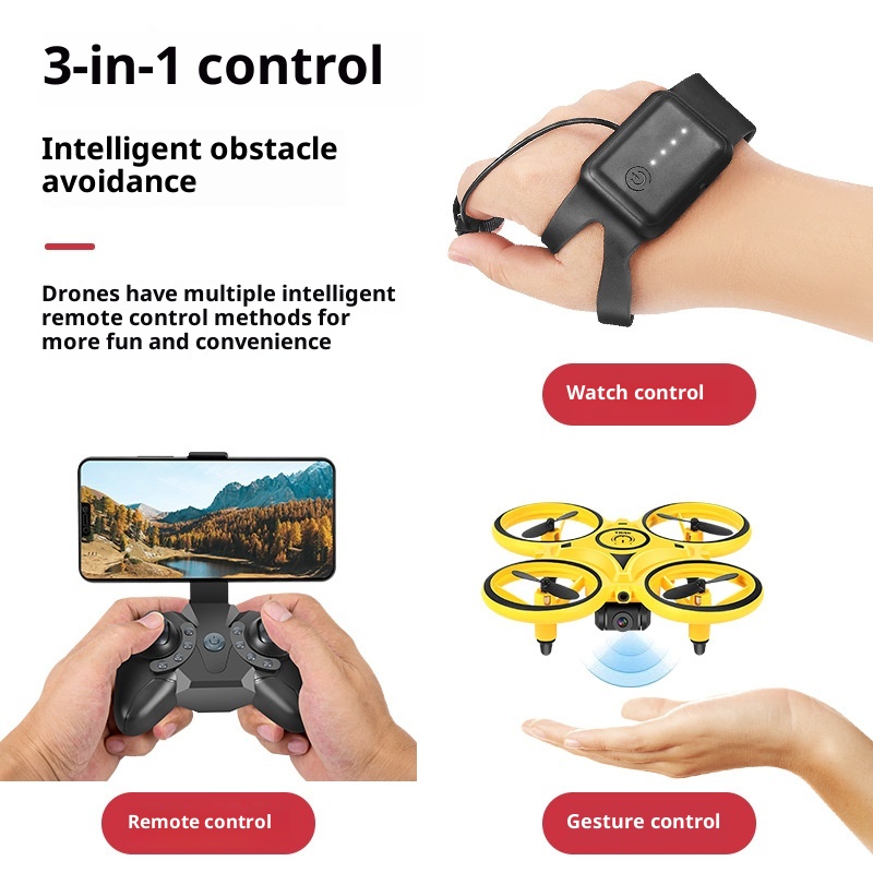 Electric Gesture Control Drone - Drone Battery Smart のレビューと価格