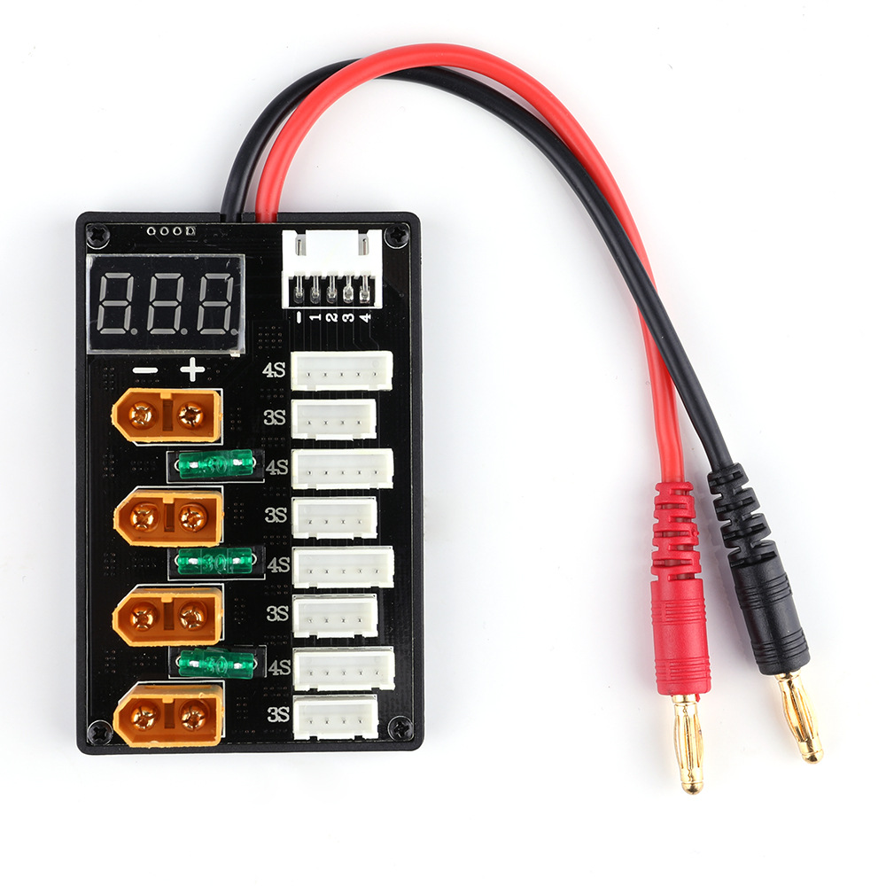 XT60 Plug 3S 4S Lipo Battery P - Drone Battery Parallel Board のレビューと価格