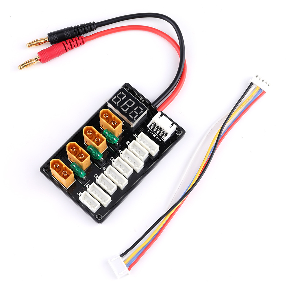 XT60 Plug 3S 4S Lipo Battery P - Drone Battery Parallel Board のレビューと価格