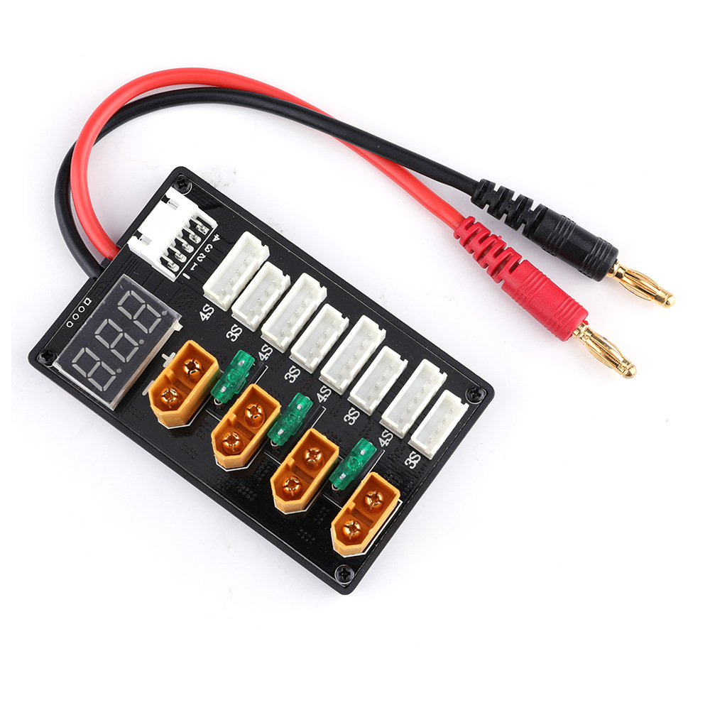 XT60 Plug 3S 4S Lipo Battery P - Drone Battery Parallel Board のレビューと価格