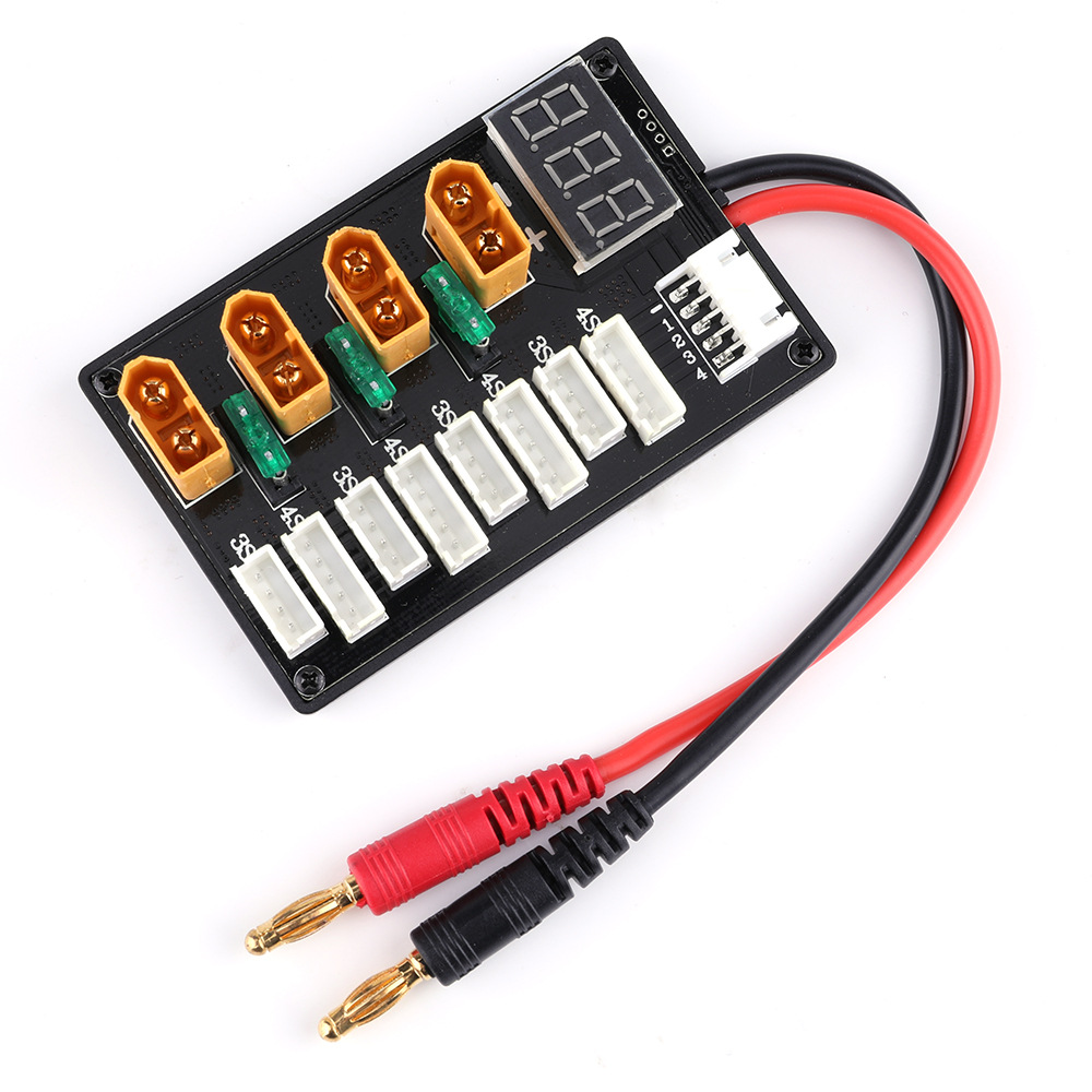 XT60 Plug 3S 4S Lipo Battery P - Drone Battery Parallel Board のレビューと価格