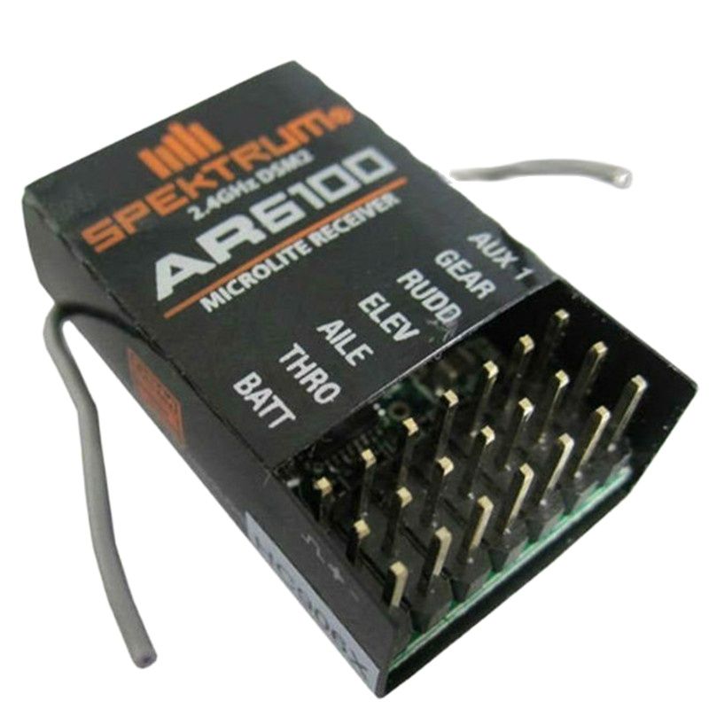 AR6100 DSM2 6CH 2.4GHz Receive - Drone Battery Connector のレビューと価格
