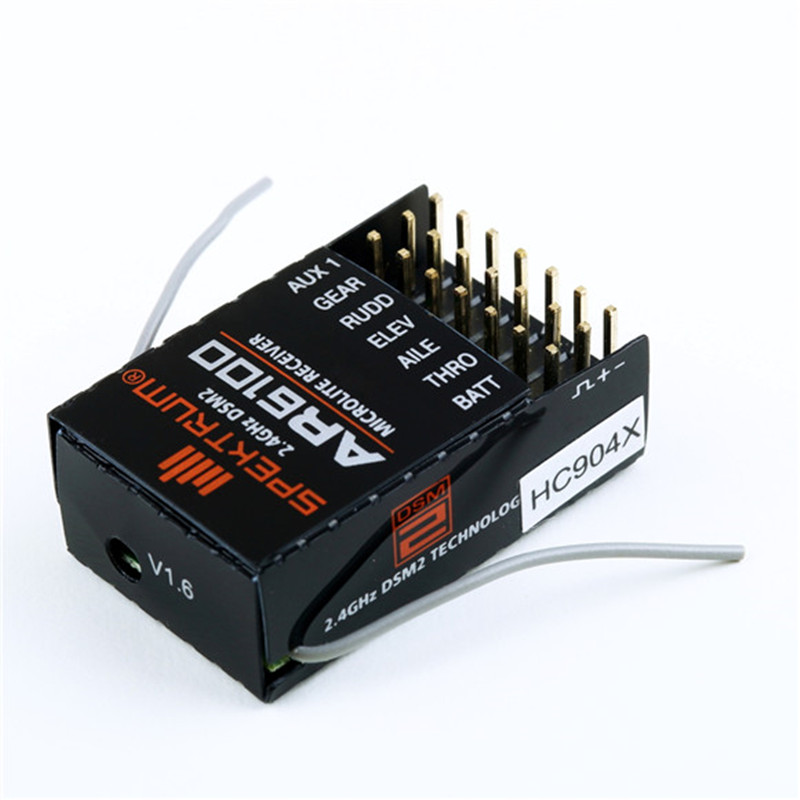 AR6100 DSM2 6CH 2.4GHz Receive - Drone Battery Connector のレビューと価格