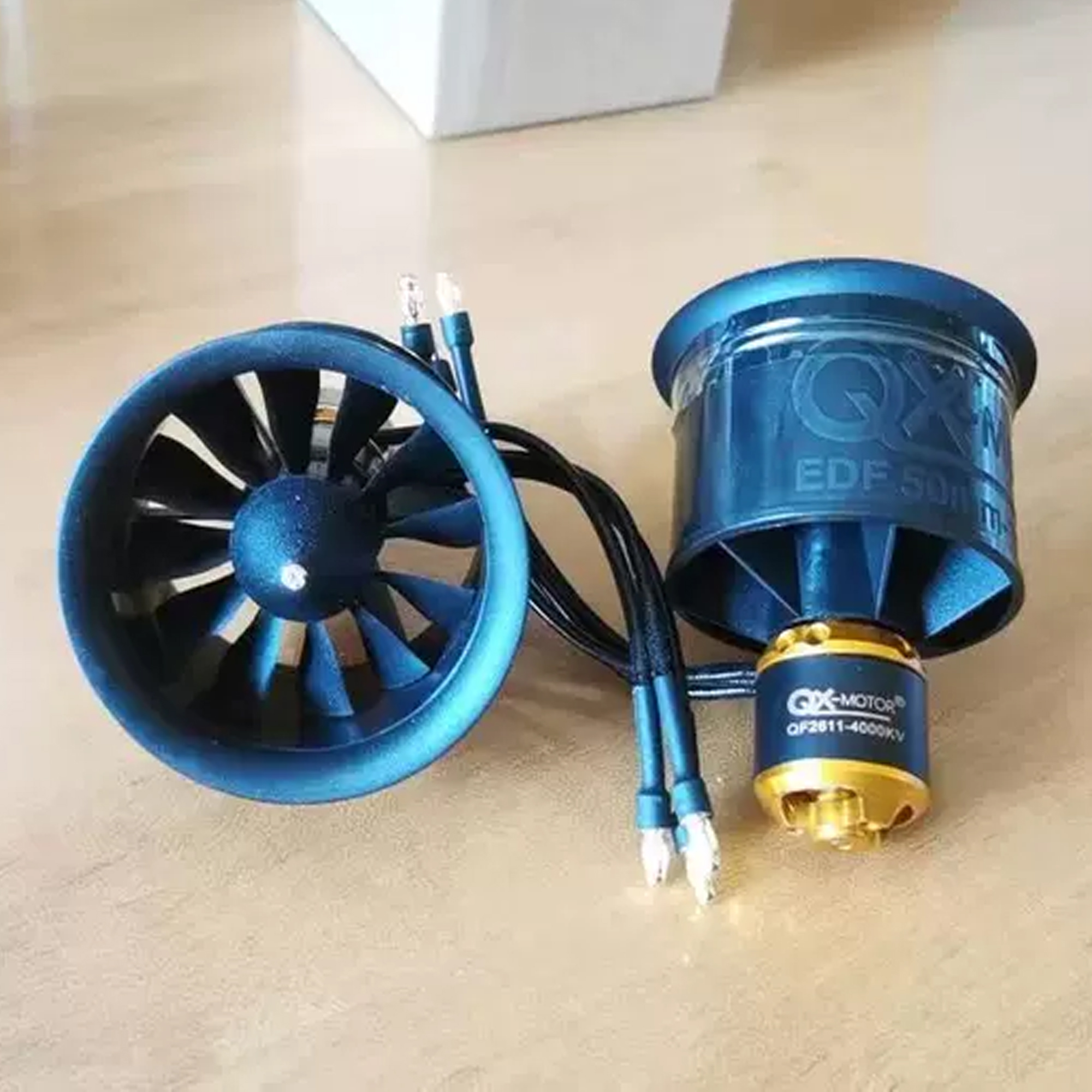 QX-MOTOR EDF 50mm QF2611 3S-4S - Drone Battery 4S のレビューと価格