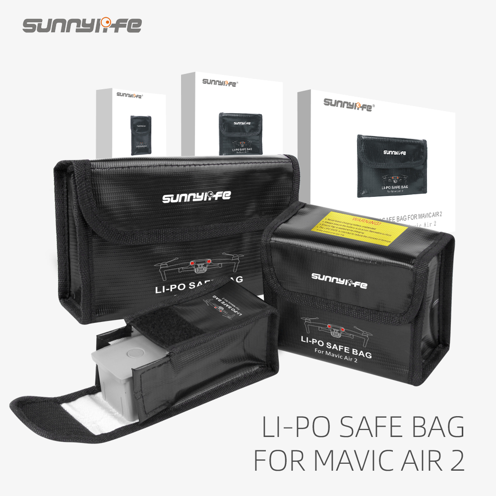 For DJI AIR 2S LiPo Safe Bag E - Drone Battery Bag のレビューと価格