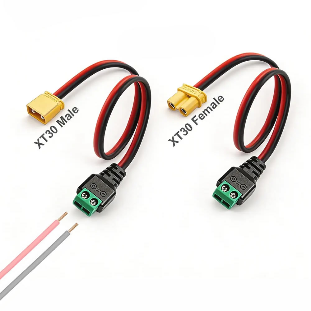 XT30 Male Female Connector Plu - Drone Battery Connector のレビューと価格