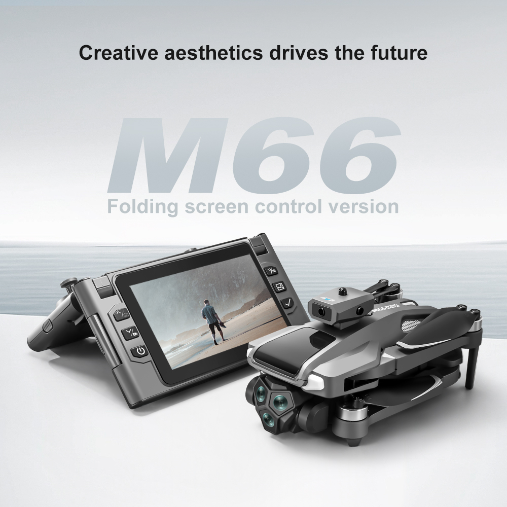 Foldable M66 RC Drone with 4.5 - Drone Battery Case のレビューと価格