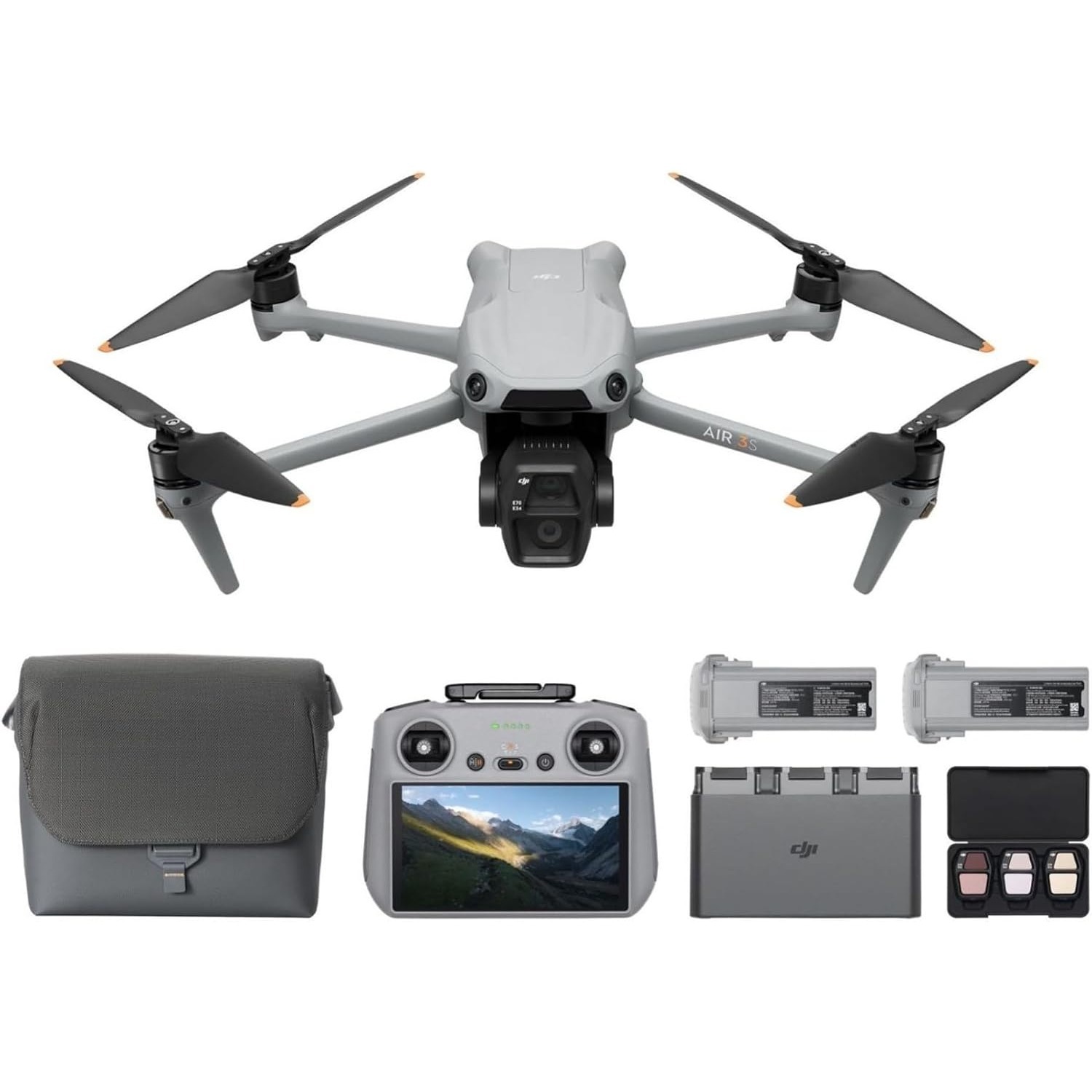 DJI Air 3S Fly More Combo (RC  - Drone Battery 3S のレビューと価格