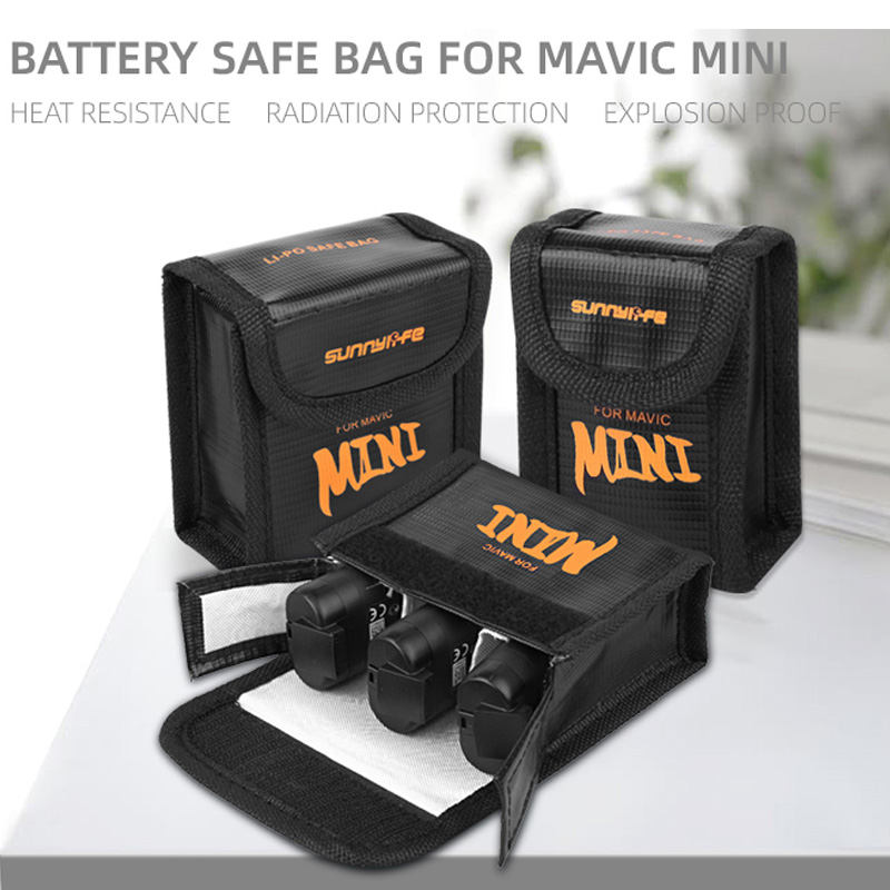 Battery Safe Bag for DJI MINI  - Drone Battery Bag のレビューと価格