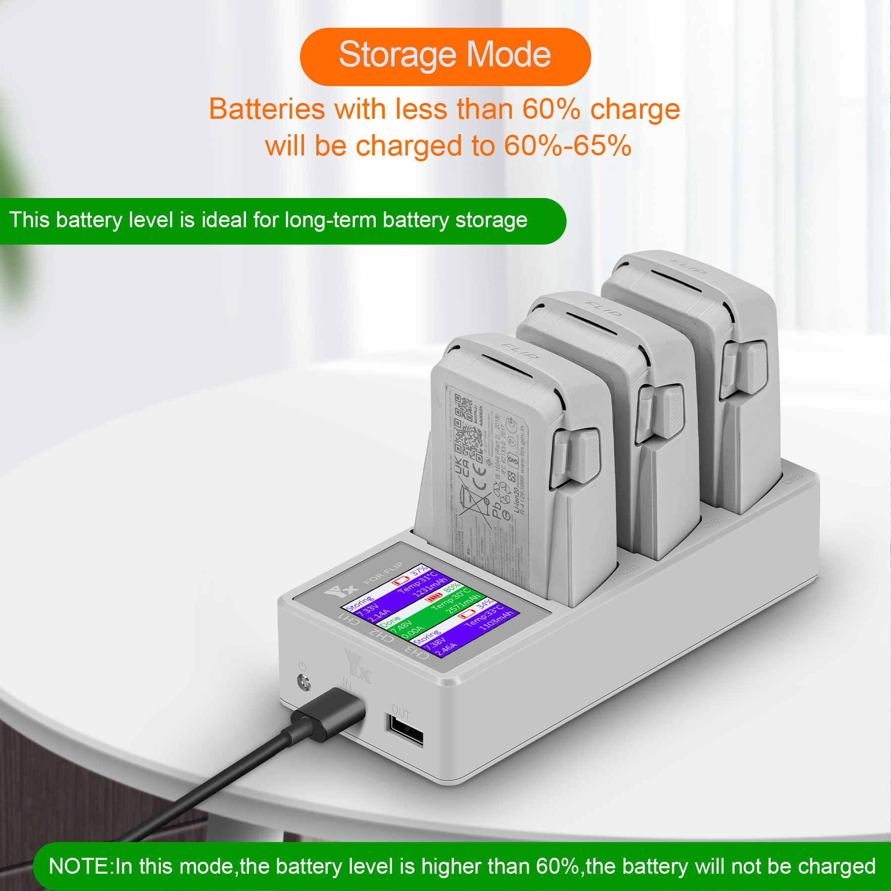 3 IN 1 Battery Charger For DJI - Drone Battery Parallel Board のレビューと価格