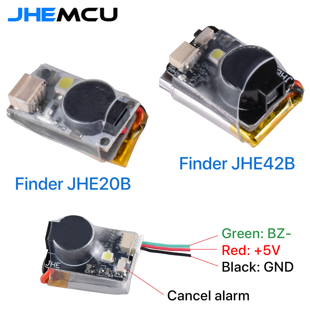 JHEMCU JHE42B/JHE20B Finder Mi - Drone Battery Alarm のレビューと価格
