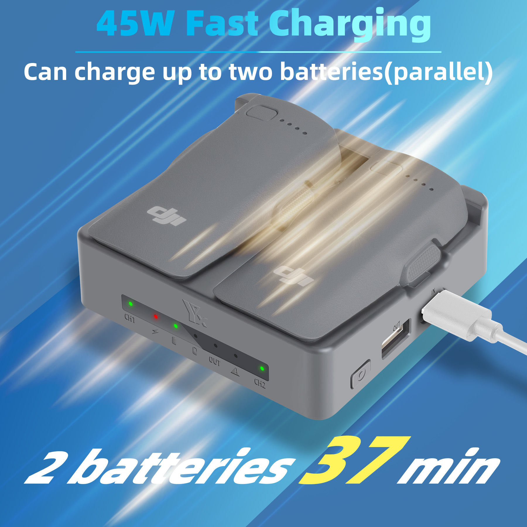 For DJI NEO 2 Charging Hub Dro - Drone Battery Balance Charger のレビューと価格