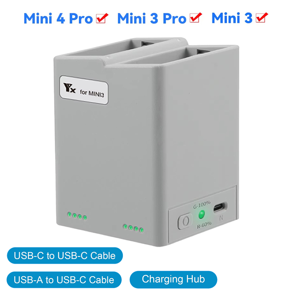 For DJI Mini 3Pro/4Pro Battery - Drone Battery Balance Charger のレビューと価格