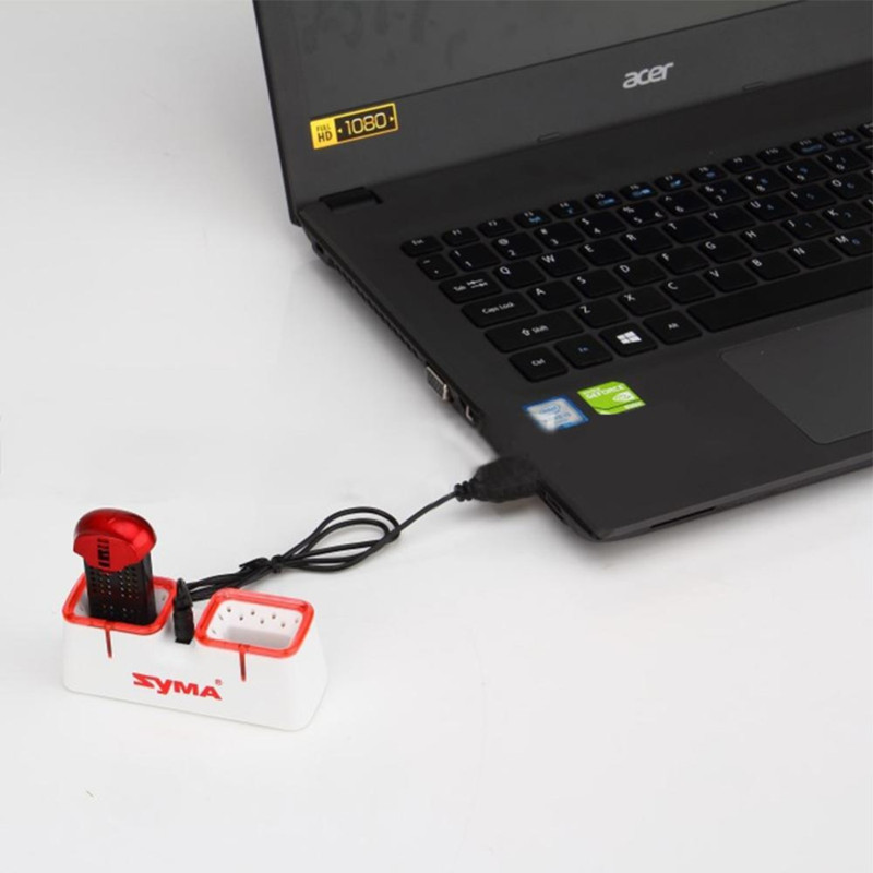 Dual USB Fast Charger for Syma - Drone Battery Case のレビューと価格