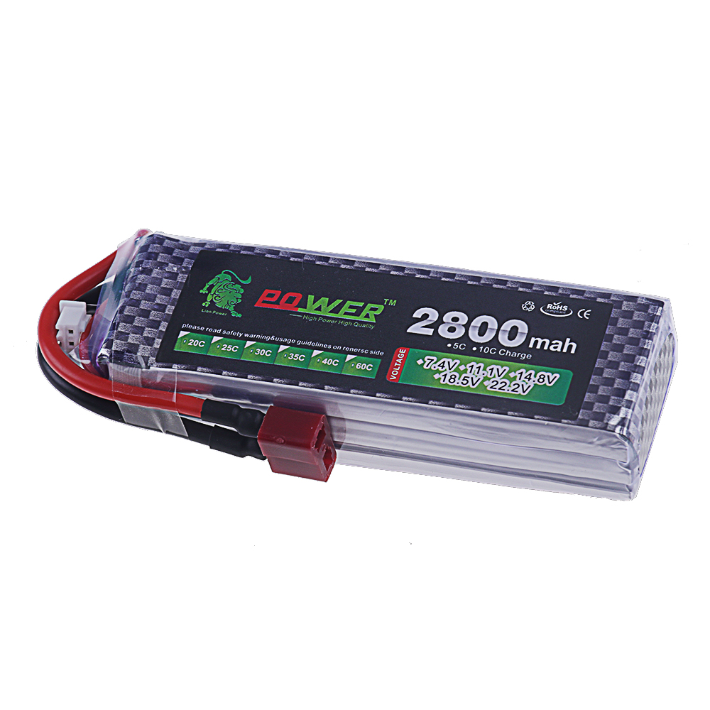 2800mAh 3S 11.1V 40C FPV Drone - Drone Battery 3S のレビューと価格