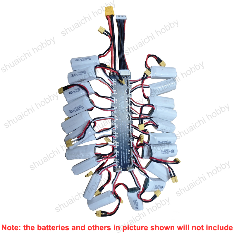 1PCS 2S (7.4V) Battery Paralle - Drone Battery Parallel Board のレビューと価格