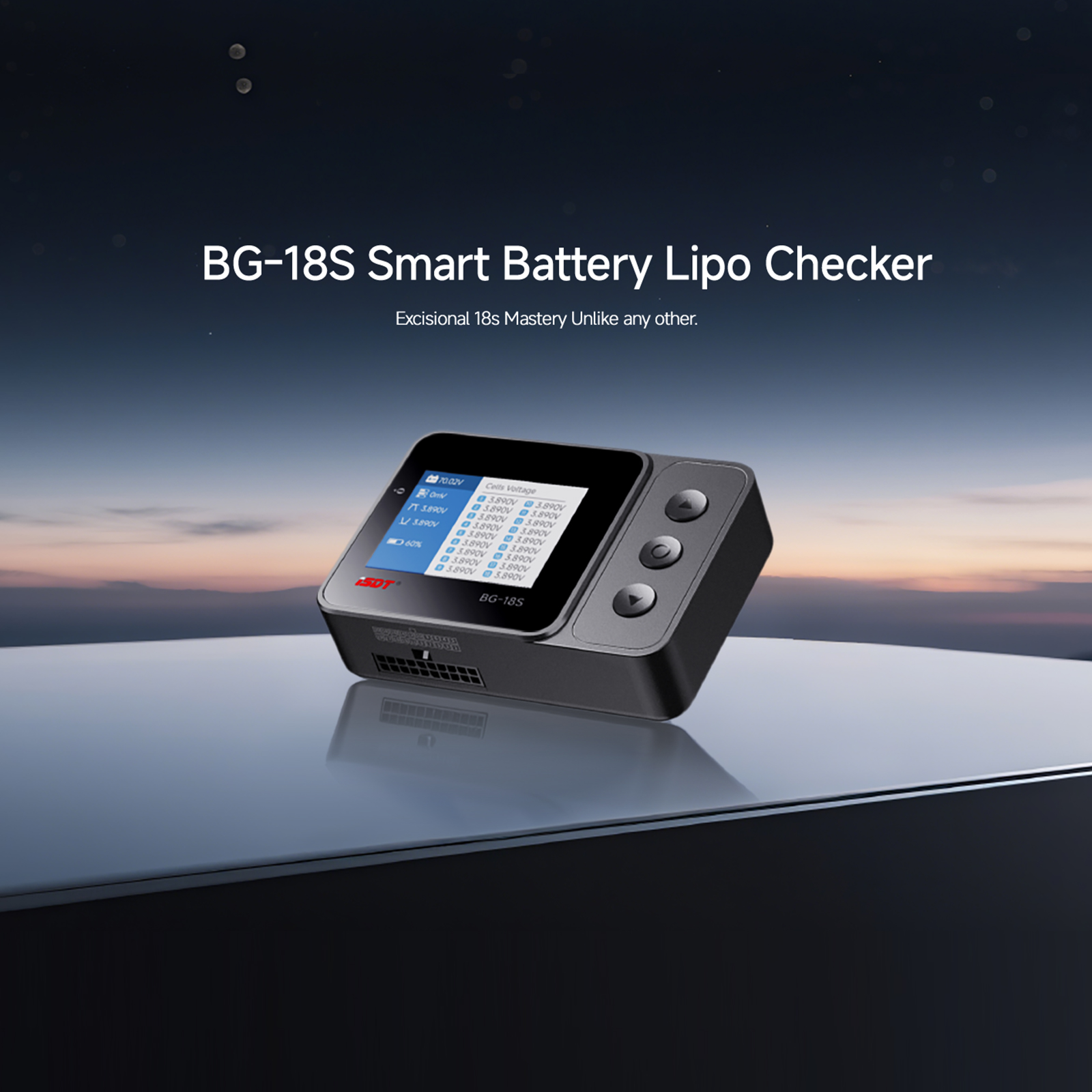 ISDT BG-18S Smart Battery Chec - Drone Battery Voltage Checker のレビューと価格