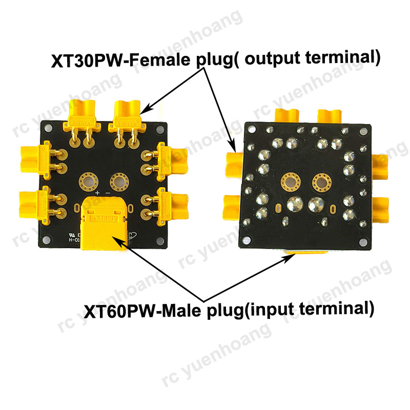 1PCS XT30PW-Female Power Distr - Drone Battery Parallel Board のレビューと価格