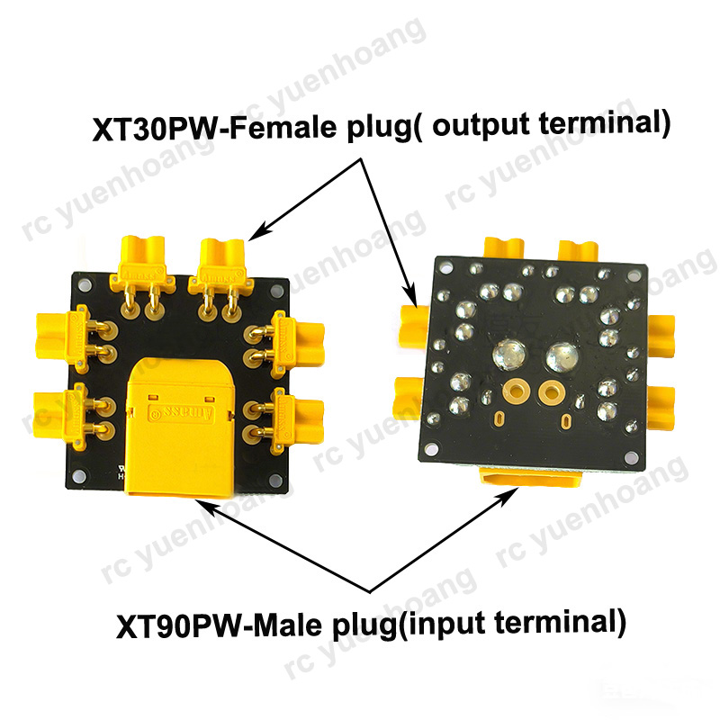 1PCS XT30PW-Female Power Distr - Drone Battery Parallel Board のレビューと価格