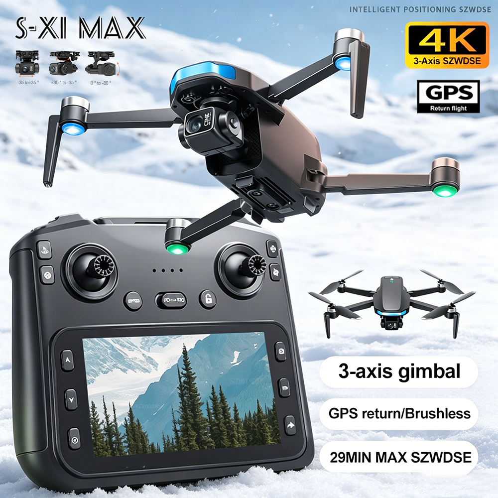New S-X1 MAX Drone GPS 8K Prof - Drone Battery Box のレビューと価格