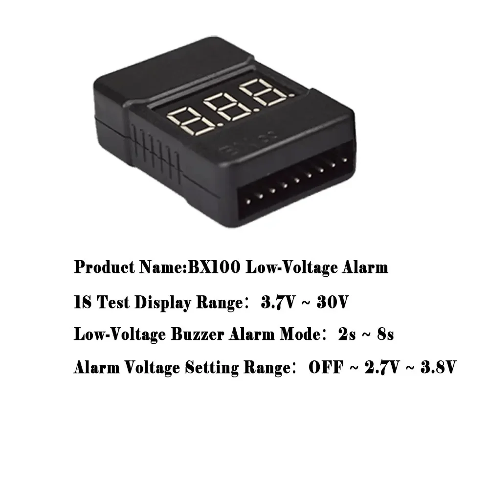 BX100 1-8S Lipo Battery Voltag - Drone Battery Alarm のレビューと価格