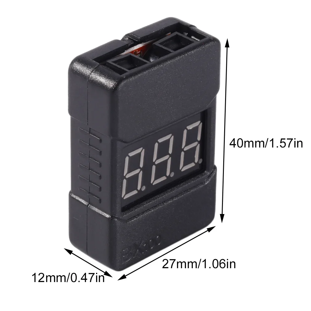 BX100 1-8S Lipo Battery Voltag - Drone Battery Alarm のレビューと価格