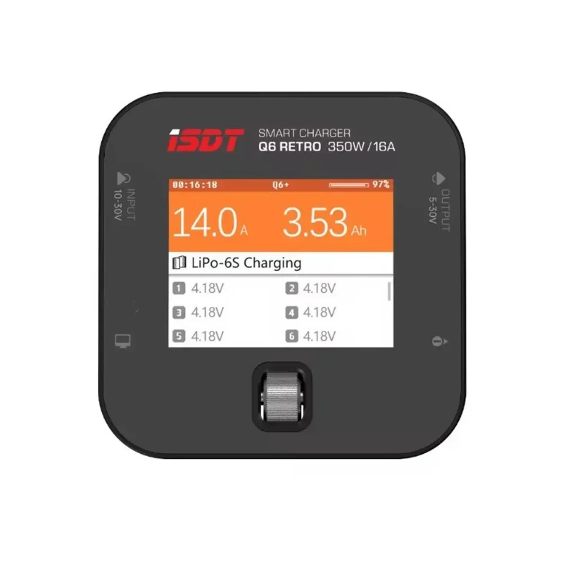ISDT Q6 Retro DC Charger/Disch - Drone Battery Smart のレビューと価格