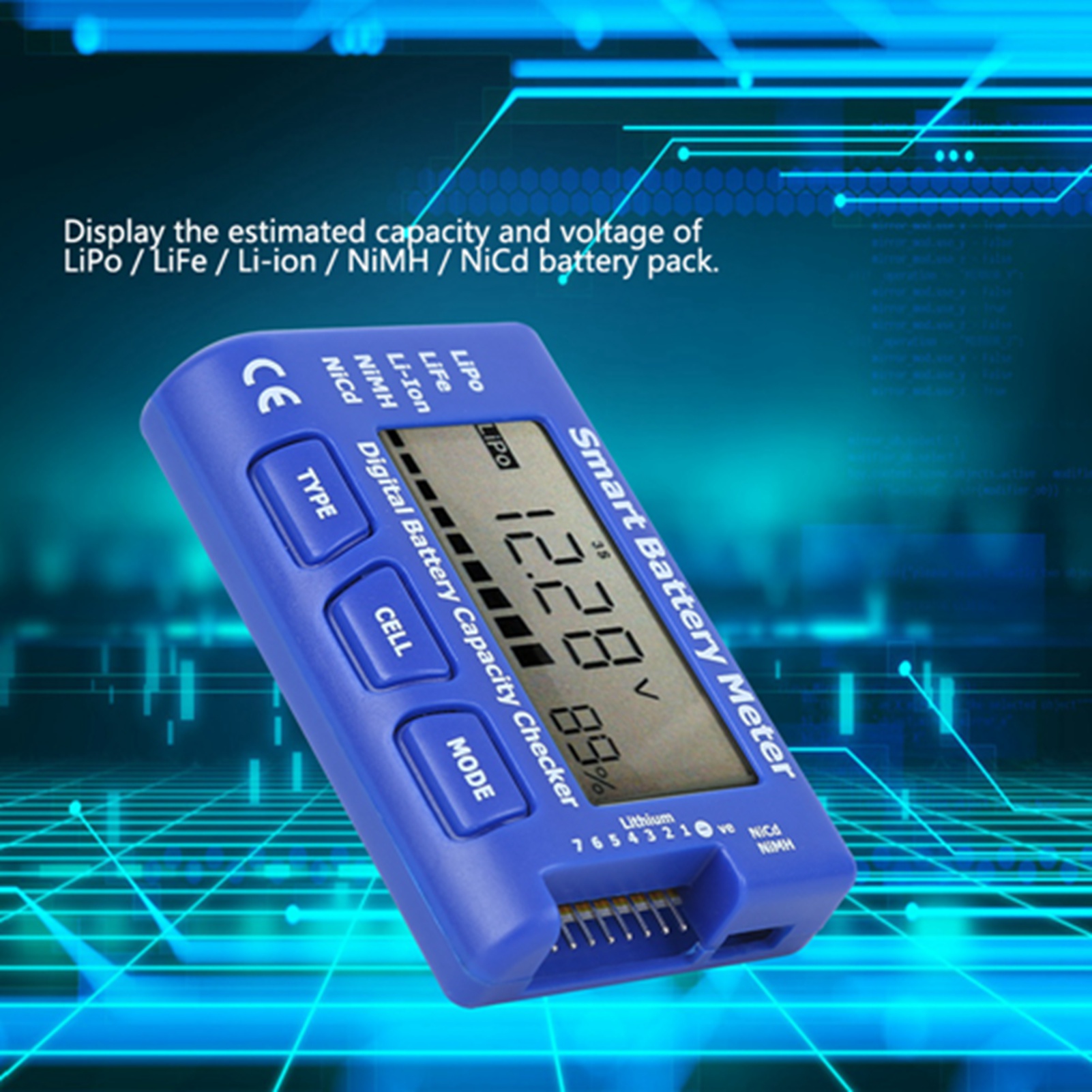 5‑In‑1 Intelligent Digital Bat - Drone Battery Voltage Checker のレビューと価格