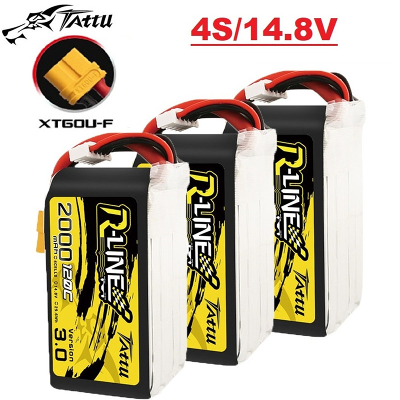 HOT TATTU R-LINE 3.0 120C 2000 - Drone Battery 4S のレビューと価格