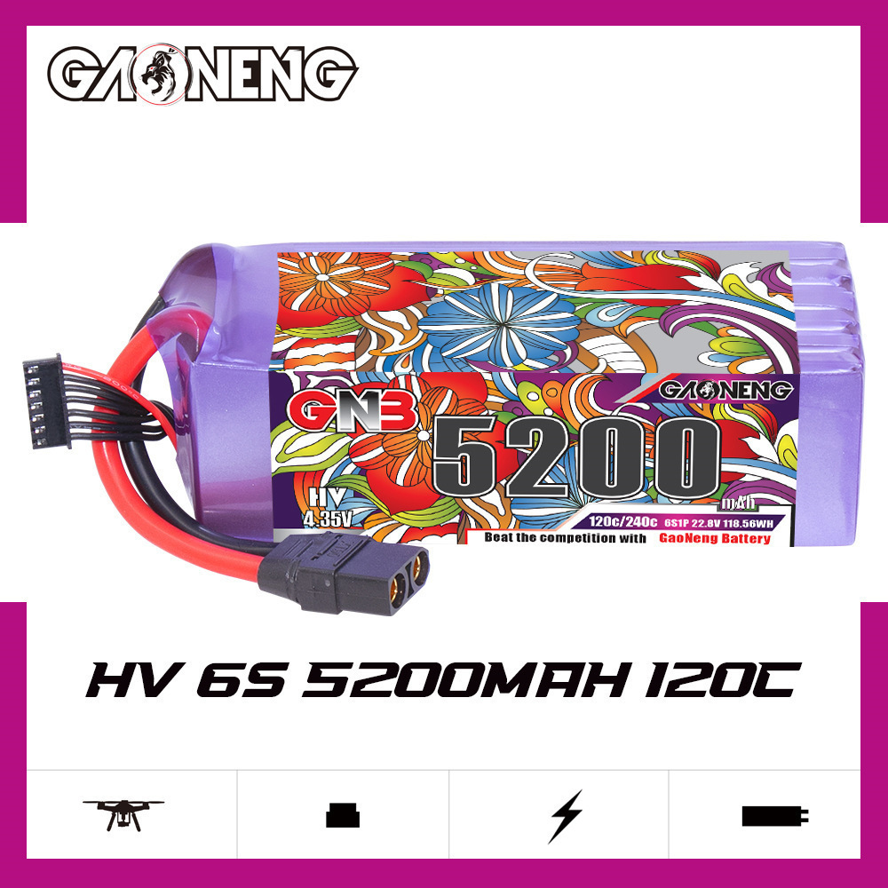 GNB Lipo Battery 6S 22.8V 3000 - Drone Battery Lipo のレビューと価格