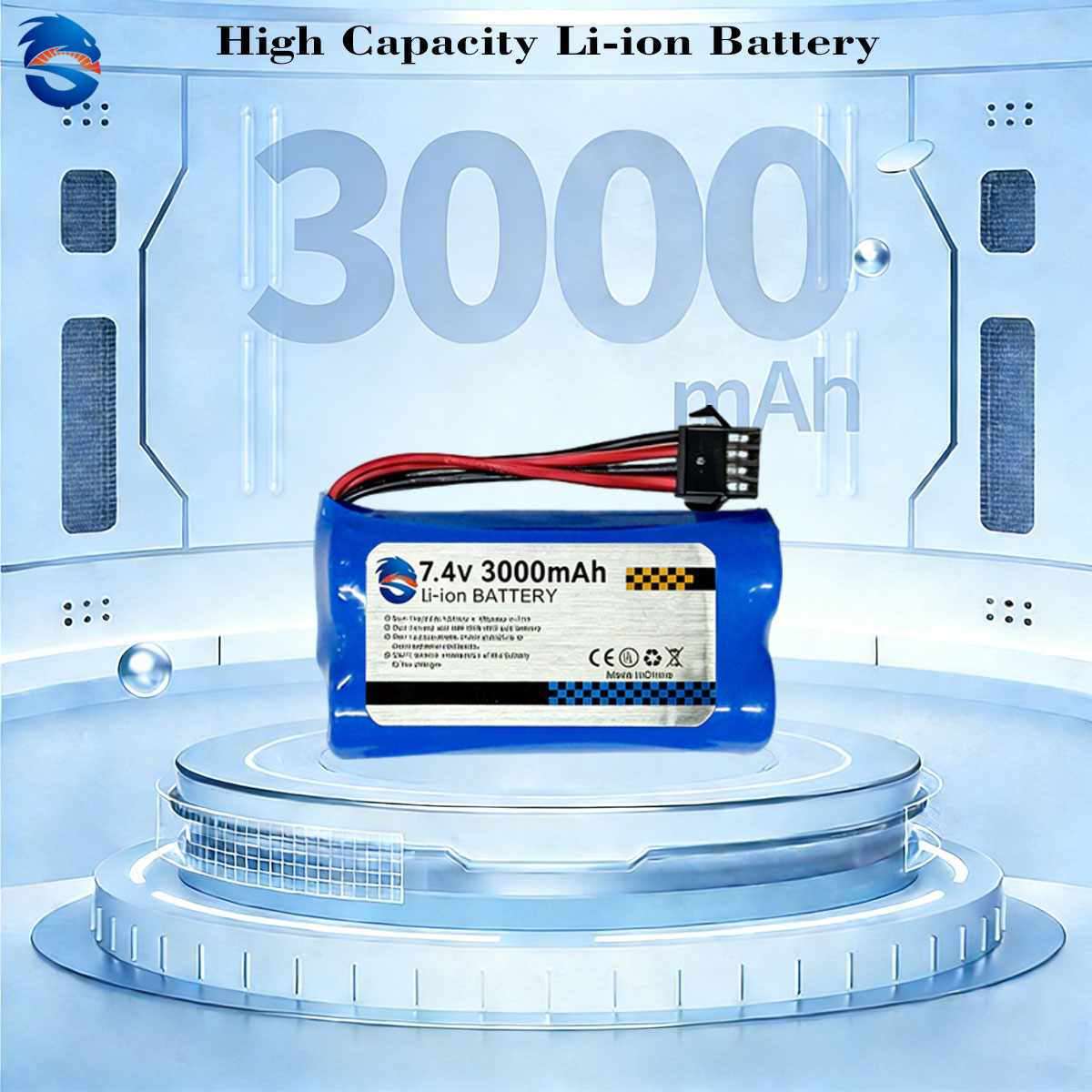 Skymaker 7.4V 3000mAh 2S Li-Io - Drone Battery Li-Ion のレビューと価格