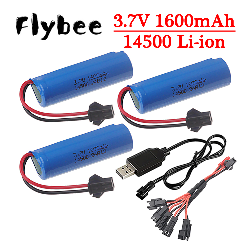 Original 3.7v 14500 1600mAh Li - Drone Battery Li-Ion のレビューと価格