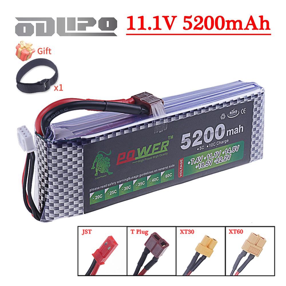 3S Lipo Battery 11.1V 5200mah  - Drone Battery 3S のレビューと価格