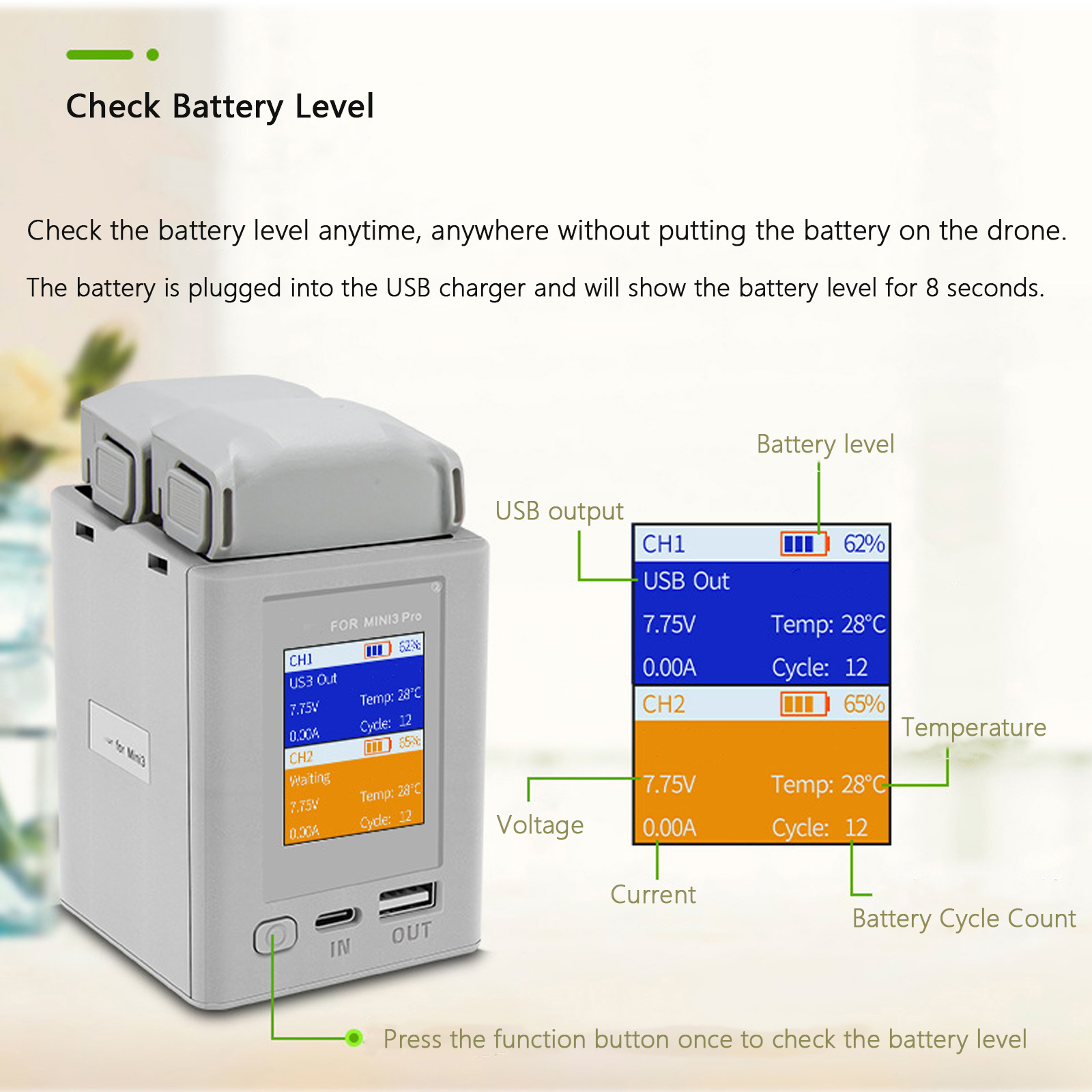 Charger Hub For DJI Mini 4 Pro - Drone Battery Smart のレビューと価格
