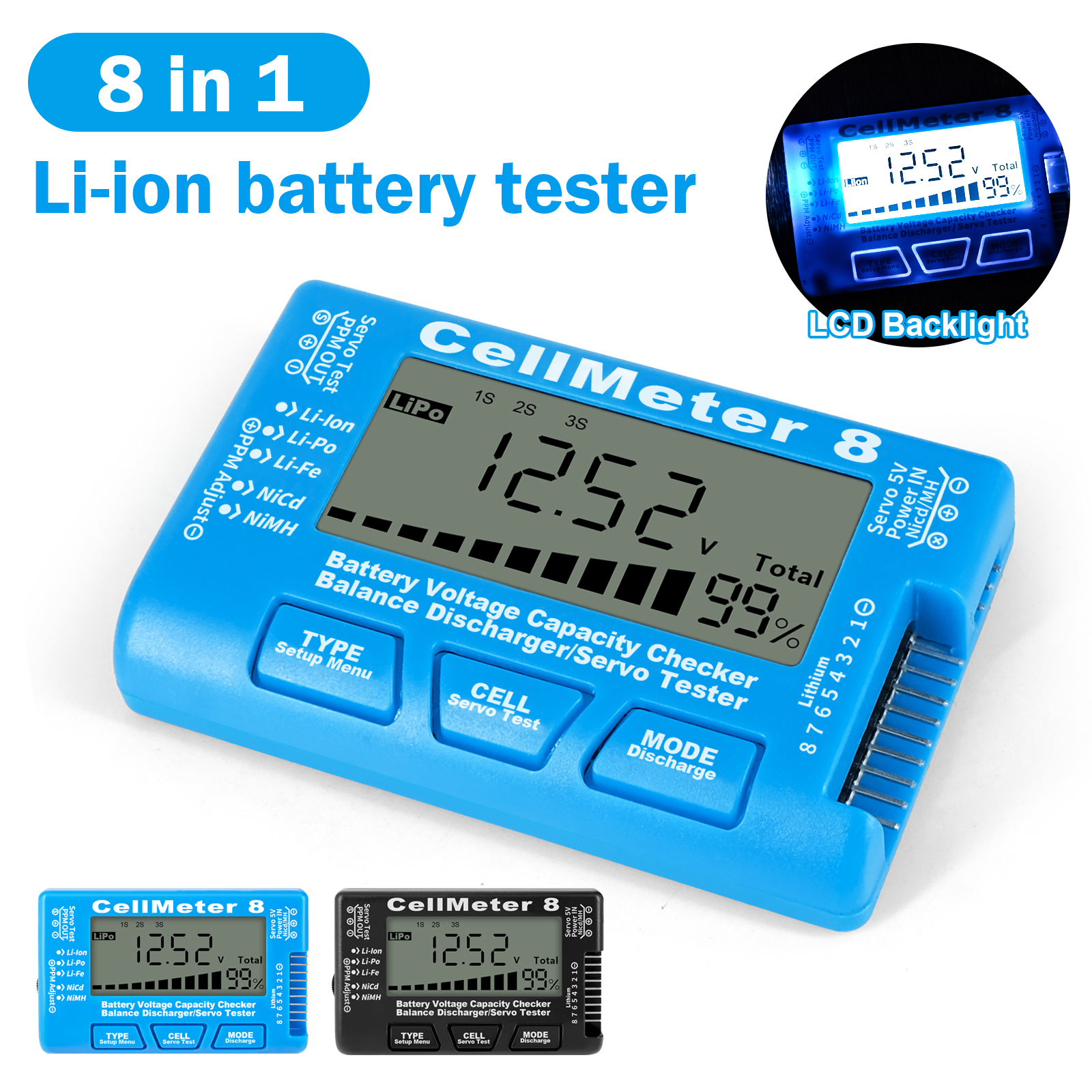 Rc Cellmeter-8 Digital Battery - Drone Battery Voltage Checker のレビューと価格