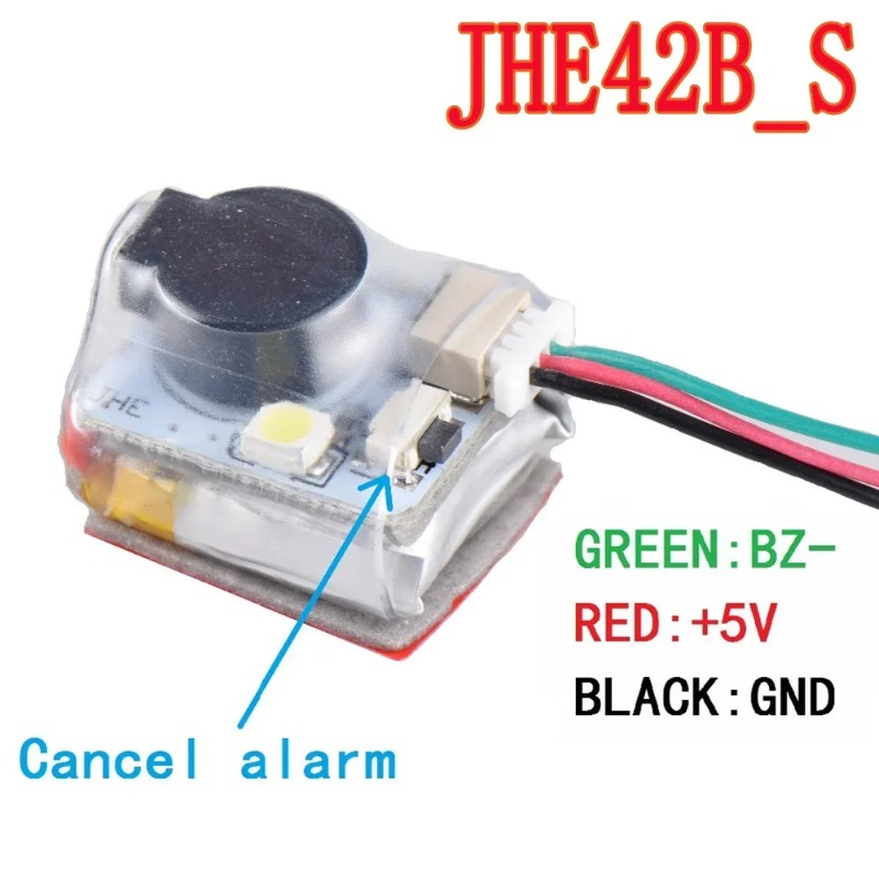 JHEMCU JHE42B/ JHE42B_S Finder - Drone Battery Alarm のレビューと価格